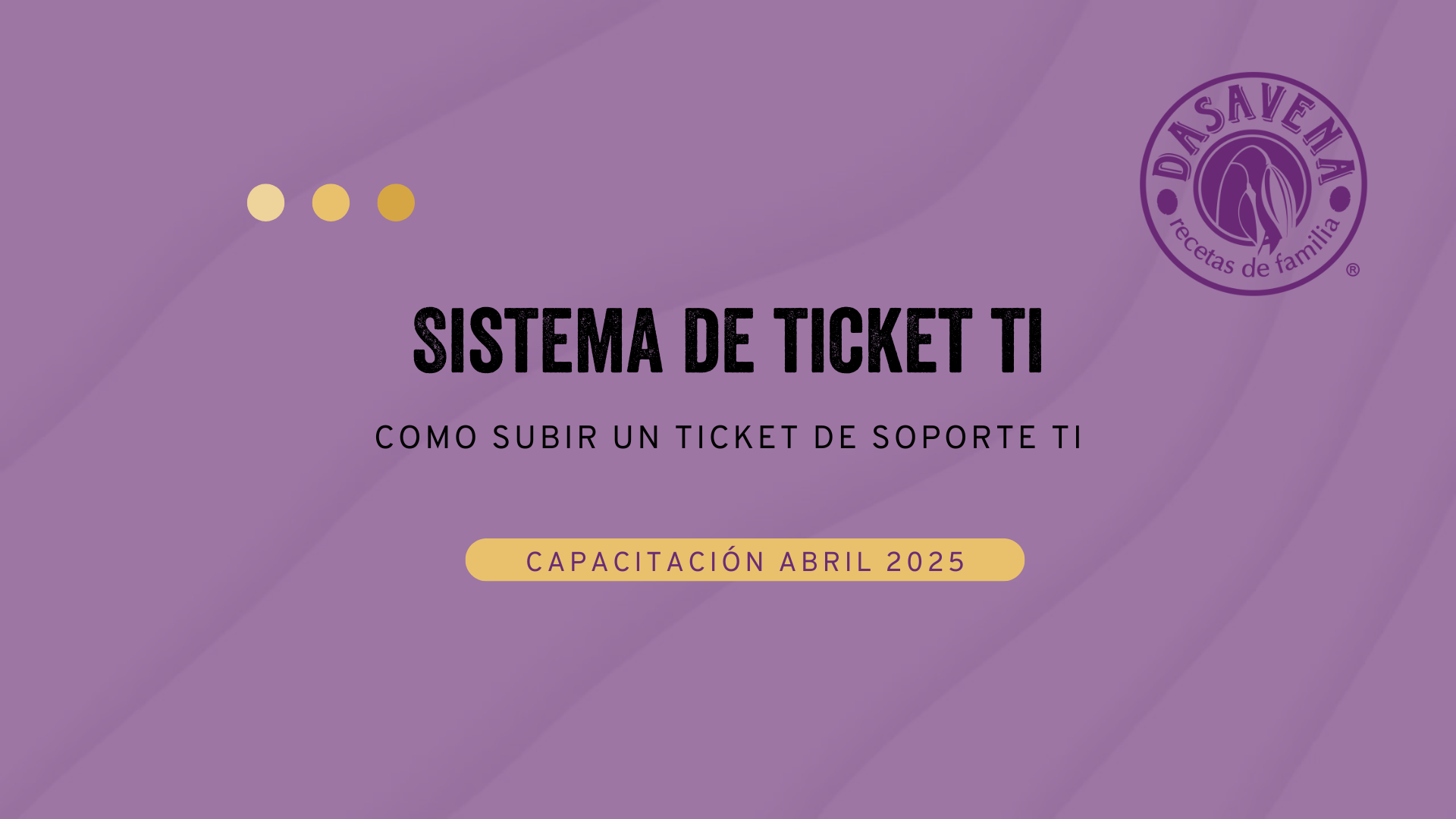 Sistema de ticket TI